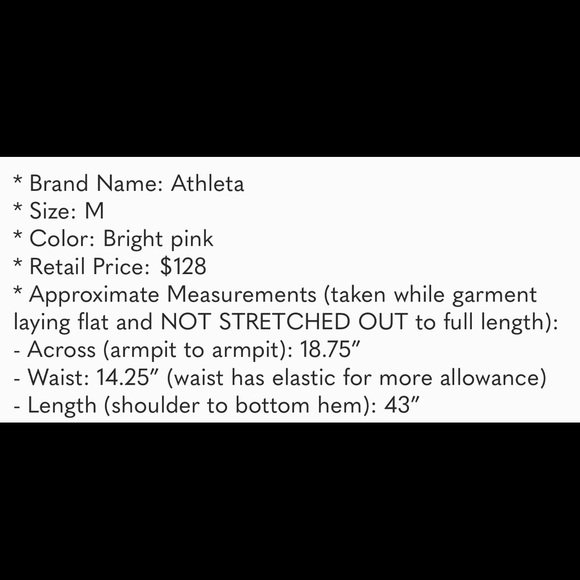 ATHLETA Martinique Midi Dress, size medium - Picture 11 of 11